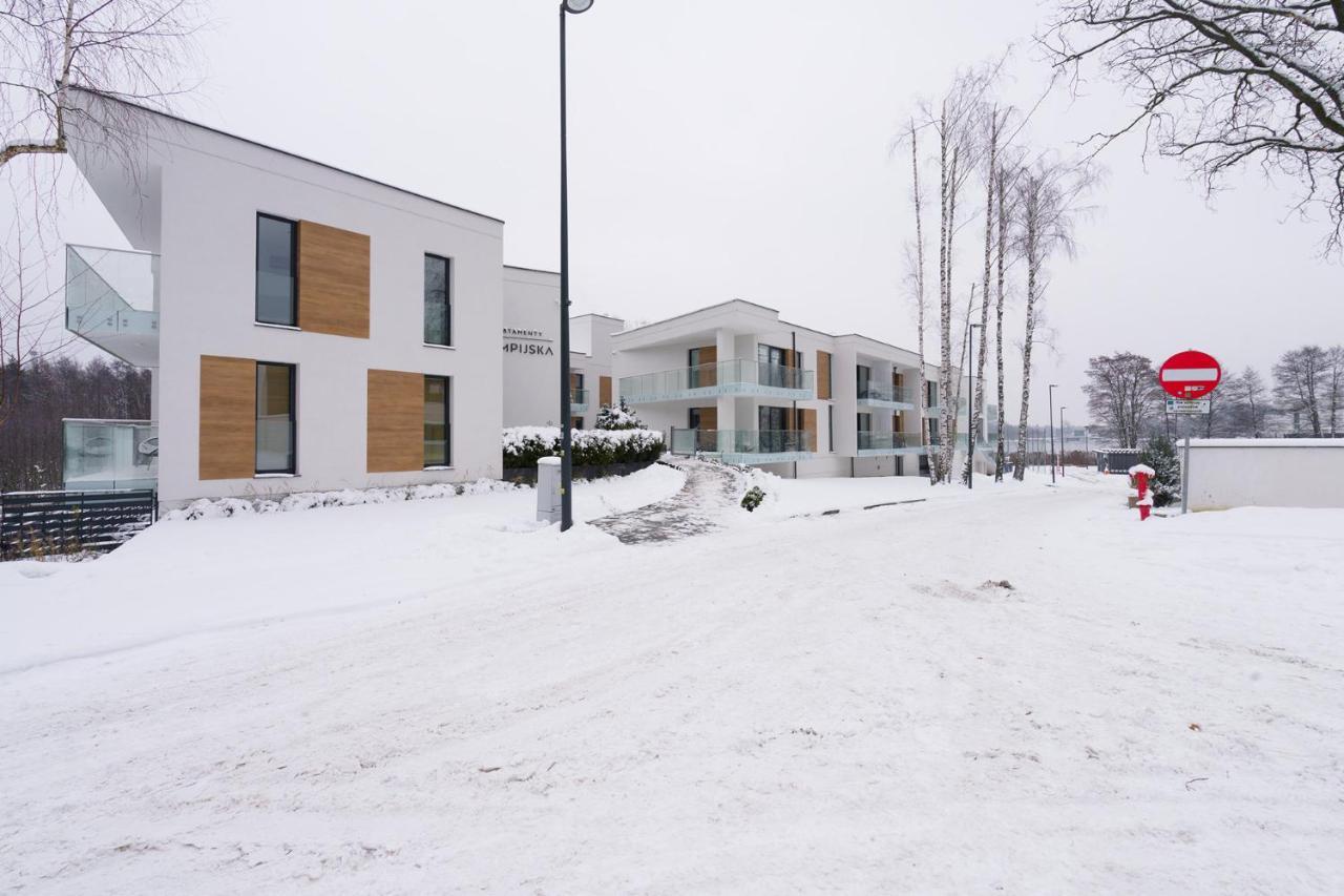 Apartament Kominek, Jezioro & Las - 57M2 オルシュティン エクステリア 写真